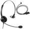Affordable Single Ear Noise Cancelling Office/Call Centre Headset With 2.5mm adapter cable for Cisco SPA: 303, 501G, 502G, 504G, 508G, 509G, 525G 512G, 514G, 525G2