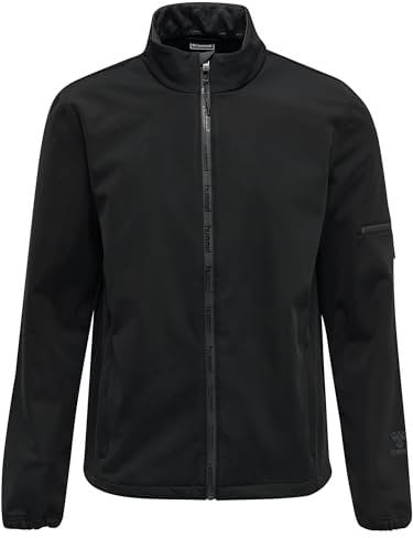 hummel North Softshelljacke Schwarzgrau, XL Herren