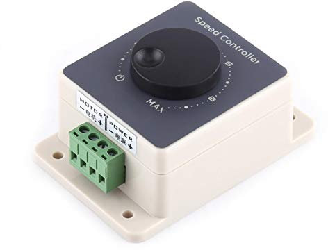 Contrôleur de vitesse PWM de moteur DC10-60v 20A DC, régulateur de vitesse avec coque étanche pour moteurs