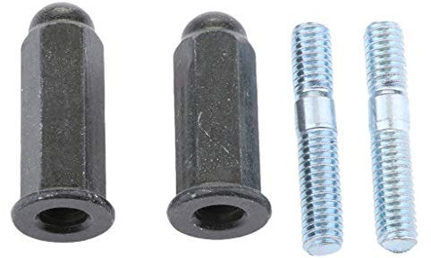 MagiDeal Jeu de Goujons D'échappement écrous Boulons 6mm pour 110cc 125cc 140cc 160cc 200cc Bike