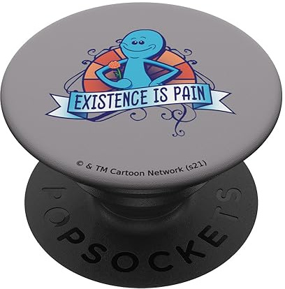 Rick and Morty Existence is Pain PopSockets Klebender PopGrip