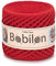 T-Shirt-Garn, Fettuccini, Zpagetti-Stil, Baumwolle, starkes Tuch, T-Shirt, Trapillo-Garn, Knäuel zum Stricken, Häkeln, Makramee, DIY, Handwerk und Heimdekoration, 5-7 mm, Dame in Rot