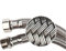 Flexitub - Latiguillo Polimero Plus/Super Macho 1/2 -Hembra 1/2 - Especial Para Termos y Calentadores - Acero Inox 304-16 Bar - Mayor Anchura y Paso de Agua (25cm)