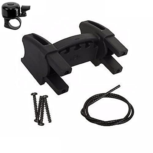 Rixen & Kaul Distanz-Set für Lenkeradapter Adapter Lenkertasche Lenkerkorb inkl. Fahrradklingel