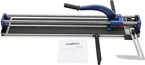 Bollomgy Tagliapiastrelle 80 cm doppio binario, staffe tagliapiastrelle manuale con laser di precisione manuale
