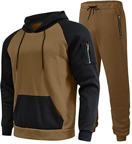 Viunychn Herren Jogginganzug | Streetwear | Fitness | Sportanzug | Hoodie-Sporthose | Jogging-Anzug | Trainings-Anzug | Jogging-Hose | Modell JG-3000 @4