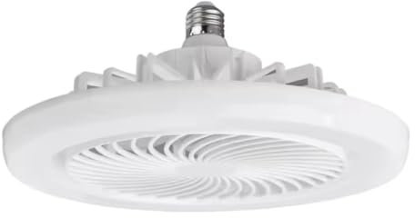 Ventilatore da Soffitto con illuminazione 80W, Lampada da Soffitto Silenziosa con Ventilatore, Velocità del Vento Regolabile e Temperatura di Colore, Luce di Ventilazione con Timer | FANGLO