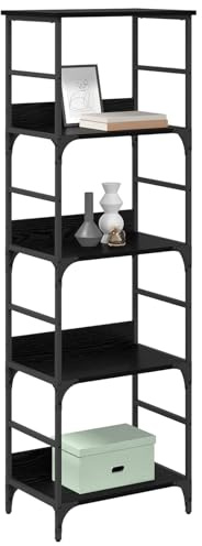vidaXL Bücherregal 4 Ebenen 50 x 33 x 153 cm Holzwerkstoff