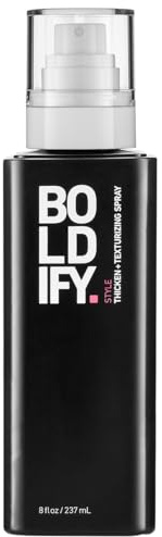 Boldify Hair Thickening & Volumizing Texture Spray for Fine Hair