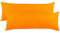 CelinaTex BeBasic Kissenbezug Doppelpack 40 x 120 cm orange Mikrofaser Seitenschläferkissen Bezug Jersey