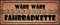 Schatzmix Spruch wäre Fahrradkette Metallschild 27x10 cm Deko tin Sign Blechschild, Blech, Mehrfarbig