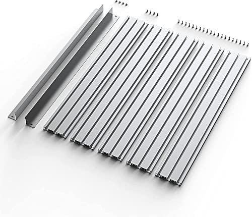 Genmitsu T-Nutentisch 6060 Erweiterung Aluminium Arbeitsplatte für CNC-Fräsmaschine PROVerXL 4030 XY-Achsen Erweiterungssatz, 840 x 600 x 15mm (33.1''x 23.6''x 0.6'')