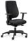 Dauphin Speed-o Comfort, ergonomischer Bürostuhl für das Homeoffice, höhenverstellbare Armlehnen, automatische Gewichtsanpassung (schwarz | schwarz)