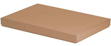 Rössler Papier 13521453620 - Boxline Kartonage rechteckig, passend für DIN A4, Kraft, 1 Stück