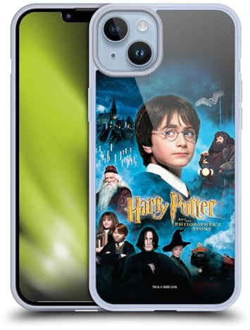 Head Case Designs Officially Licensed Harry Potter Poster 2 Sorcerer's Stone II Soft Gel Case Compatible With Apple iPhone 14 Plus