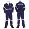 ProMaxFit Men's Long Sleeves Coverall Boiler Suit for Workshop Mechanics - Gray Color, 9 Sizes - Overall Cotton Blend Jumpsuit for Painters, gardeners, Welders and builders. (BLUE, S)