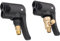 HONGECB Autoventil Hebelstecker, Auto Luftpumpen Gewindedüse, Messing Autoventil Adapter, Gewindedüsen Ventil Adapter, Deflation und Inflation in Einem, für Auto, Moto, Reifenfüller, 2 Stück
