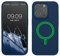kwmobile Carcasa Compatible con Apple iPhone 15 Pro - Funda magnética Compatible con MagSafe de TPU y Silicona - Azul Marino