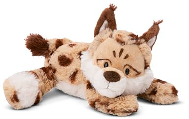 NICI Wild Friends Kuscheltier Luchs Lyka 45 cm - Niedliches Stofftier zum Kuscheln, Spielen und Liebhaben, Nachhaltig produziertes Plüschtier - 49809