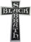 value-merch 1x Schwarz Black Sabbath Dekopatch Gothic Musik Aufbügeln Normal Patch