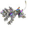 GOUX 3D Puzzle Modellbausatz, 3D Tiger Puzzle 3D Metall Puzzle Erwachsene Metall 3D Modell, DIY Ornament Geschenke Mit 650+ Stück für Erwachsene Kinder