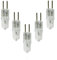 Lampadine alogene Lampadine Alogene Da 75 W Illuminazione G5.3 Lampada Da 12 V Alogenata Da 20 W O Sostituzione Dell'illuminazione Puck Sotto Il Mobile Luce Morbida Sotto Il Mobile,75 W,5 Pezzi