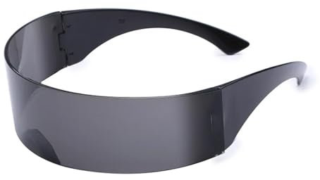 Sonnenbrille Herren Damen Unisex Ball Sonnenbrille Herren Damen Brille S2-Schwarz