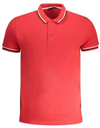 Red Cotton Polo Shirt