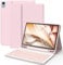 Tastatur Hülle für iPad Air 11(M2) 2024/iPad Air 5 Gen 2022/iPad Air 4 Gen 2020 10.9'', Schutzhülle mit Stifthalter & Auto Wake and Sleep, Kabellose Tastatur für iPad Pro 11 1st Gen 2018(Rosa)