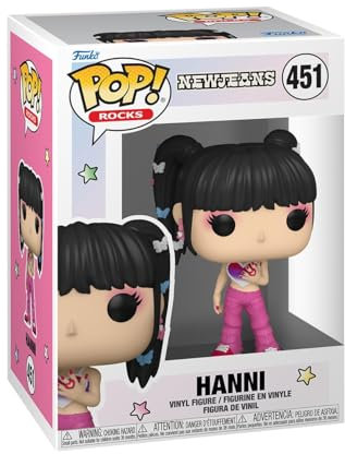 Funko Pop! Rocks: New Jeans - Hanni - Figurine en Vinyle à Collectionner - Idée de Cadeau - Produits Officiels - Jouets pour Les Enfants et Adultes - Music Fans