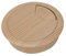 Pasacables for escritorio, cubiertas for orificios de cables for escritorio, 2 piezas de 50/60 mm, cubierta de plástico con veta de madera for orificios de cables, pasacables redondos for escritorio d