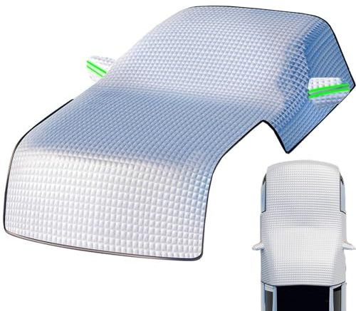 Housse de protection pour neige de voiture, protecteur de fenêtre de voiture étendu, protection de capot pare-brise pour toute la saison, chiffon de voiture portable, pare-soleil pour fenêtre de