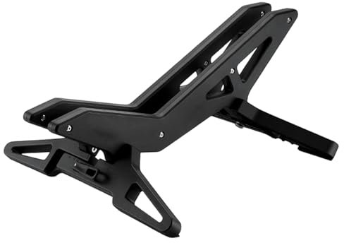 Diuyzoc Fahrrad-Aufbewahrungsständer, Garagen-Parkplatz-Aufbewahrungsständer, Outdoor-Fahrradständer, Stabiles Ständer-Design, Platzsparend, Schwarz, Für Drinnen, Draußen, Zuhause, Camping, Garagen