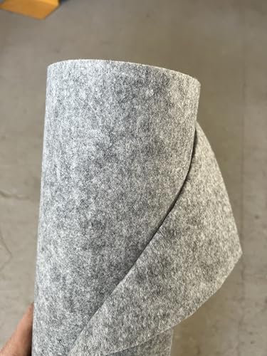 AFS Géotextile 170g/m² 40m x 0,5m | Feutre de Jardin Anti-Mauvaises Herbes, Drainage et Filtration, sous-Couche pour Gravier, Allée