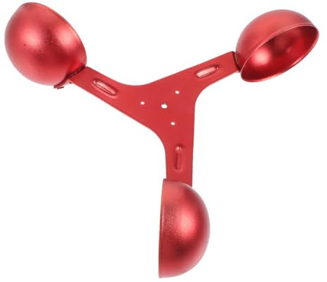 NULYLU Luftgeschwindigkeitsmesser Windgeschwindigkeitssensor Anemometerbecher Ersatzsensorbecher Drei Becher Windmesssensor