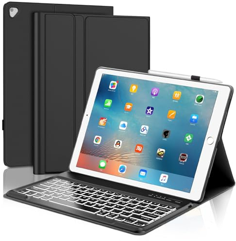 FOGARI Case Keyboard for iPad Pro 12.9 1st/2nd Generation 2015/2017