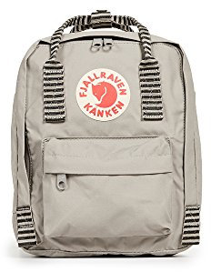 Fjällräven F23561 Rucksack Kanken Mini Polypropylen 7 l (Fog/Striped) ,
