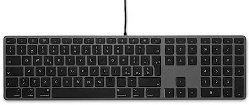 LMP USB numerische Tastatur KB-1243 Space Grau - Layout italienisch