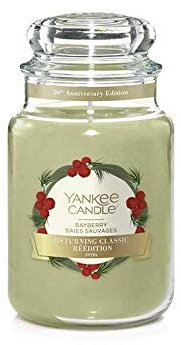 Yankee Candle Returning Classic Réédition Duftkerze, Glas, grün, 16,8cm