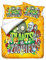 NICHIYO Plants vs. Zombies Bedding Set - Duvet Cover and Pillowcase, Microfiber, 3D Digital Print Three-Piece Bedding (23,Doubie 200 * 200cm)