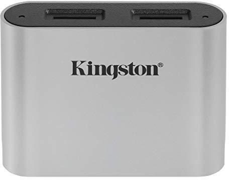 Kingston Workflow microSD Lesegerät USB3.2 Gen1 Dual-Slot microSDHC/SDXC UHS-II - WFS-SDC