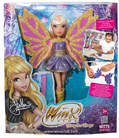 Rocco Giocattoli bling the wings stella - winx club -
