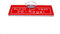saugnapf-schild.de Zutritt nur nach 2G-Regel, rot-Weiss, 836042R