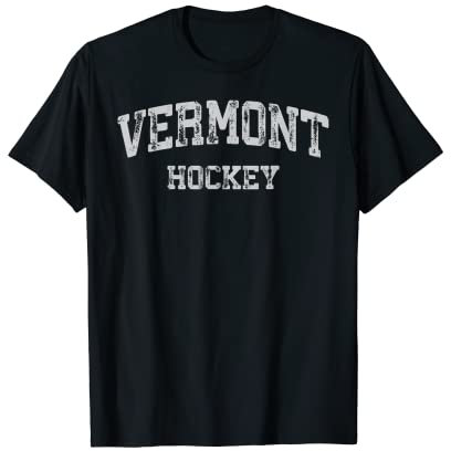 Retro Generic Vintage Vermont Hockey T-Shirt T-Shirt