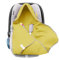 Mikos Einschlagdecke aus Waffelstoff für den Sommer 100% Baumwolle Babydecke für Autositz Kuscheldecke Kinderwagedecke Für Kinderwagen Buggys z.B. Maxi Cosi Rosa Beige 3 Punkt Gurt (38) (Senfgelb)