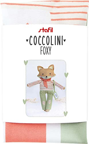 Stafil Kuscheltier Nähset Coccolini Foxy 45cm Nähset aus 100% Baumwolle