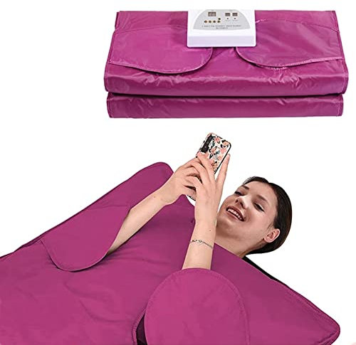 VEXIGO Infrare Sauna Blanket Weight Loss Electric Thermal, Weight Loss Perspiration Sauna Blanket, Professional Wicking fitnessMachine for Sauna, Home