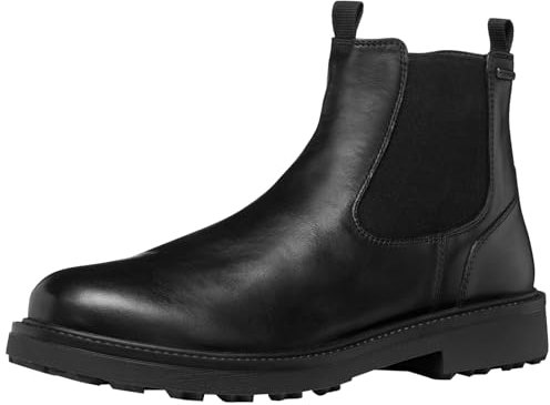 Geox U Lagorai + Grip B A, Stivale alla Caviglia Uomo, Nero, 41 EU