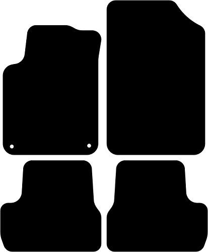 Kovvar Fußmatten passend für Citroën C3 2009-2013 | Qualität: Basic