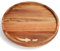 E-ROOM TREND Lazy Susan WCS01R - Organizador giratorio de madera de acacia con rotación de 360° para tartas, estante de especias de cocina, para gabinete, fiesta de cumpleaños, té de la tarde, baby